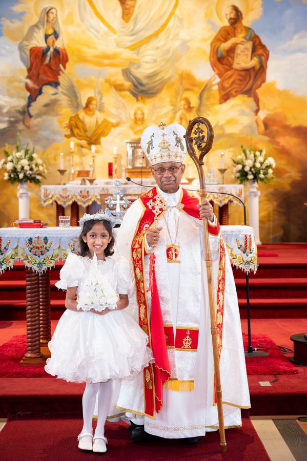 Baptism and holy communion photographed by VieKriti in Central New Jersey