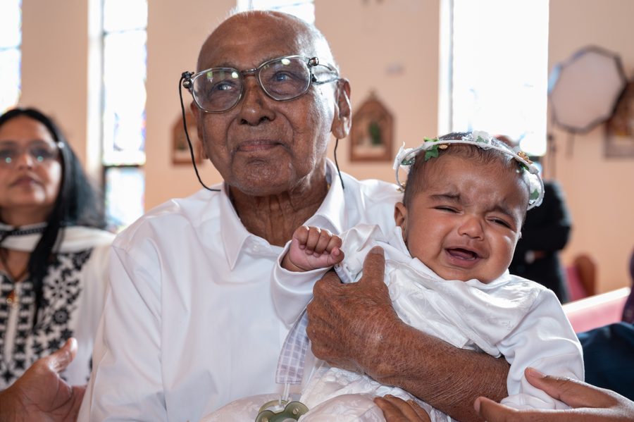 Baptism and holy communion photographed by VieKriti in Central New Jersey